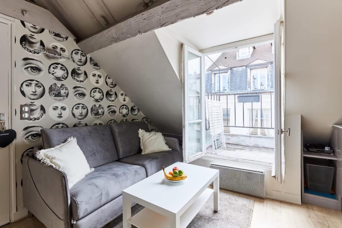 パリVosges 1Br Cozyアパートメント エクステリア 写真