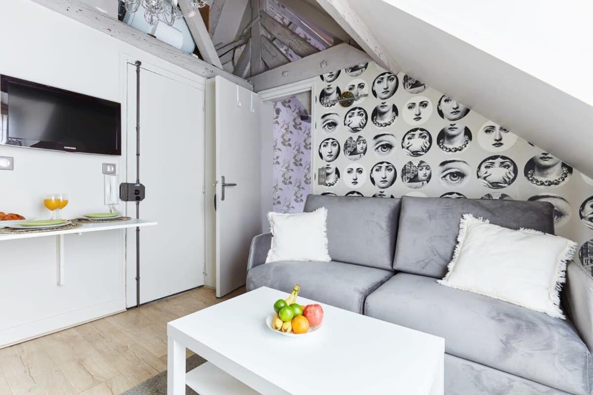 パリVosges 1Br Cozyアパートメント エクステリア 写真
