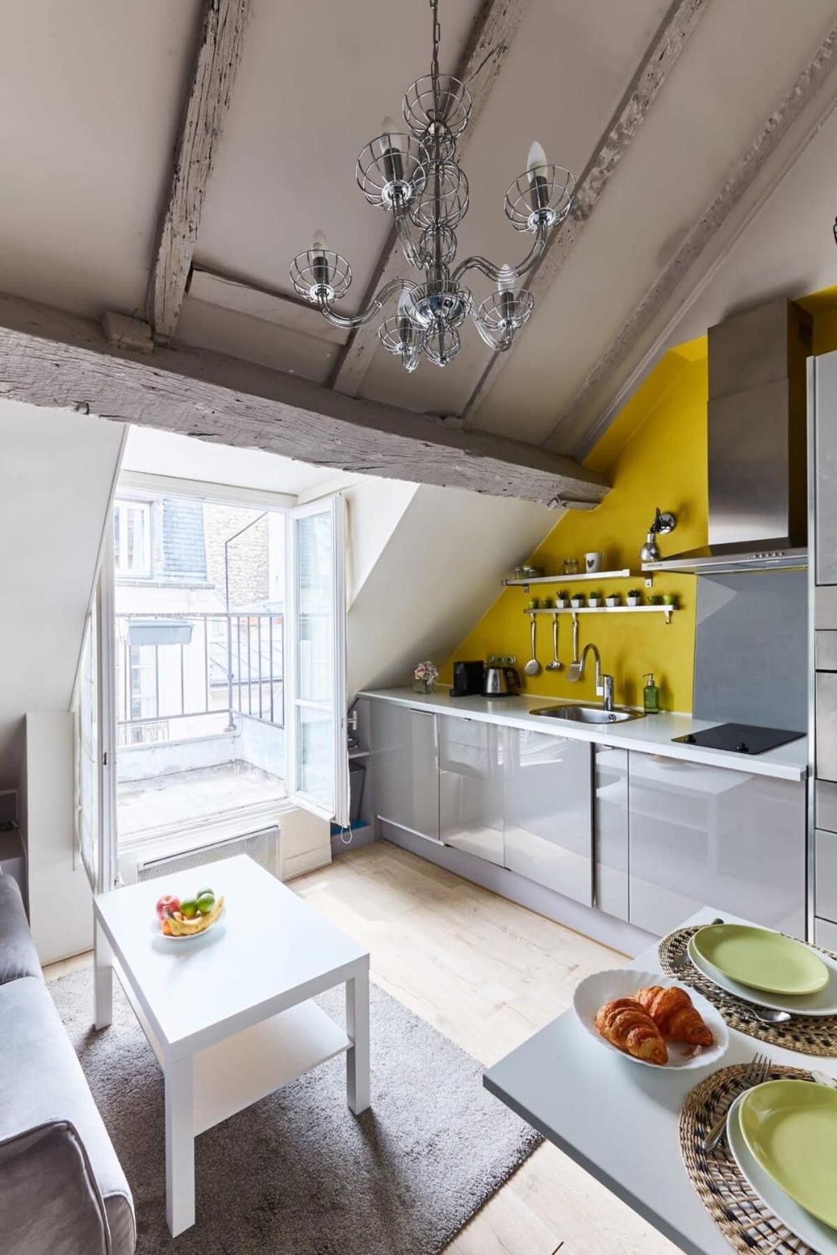 パリVosges 1Br Cozyアパートメント エクステリア 写真
